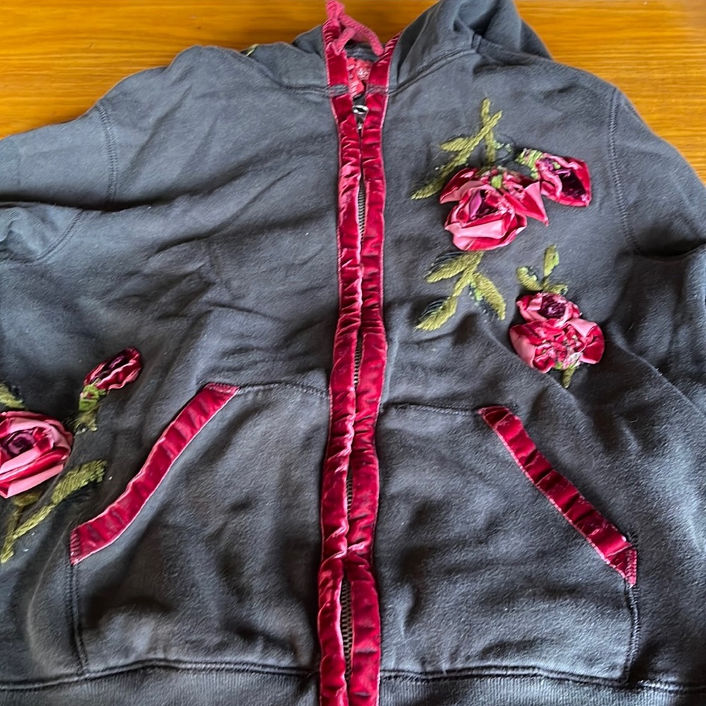 Rare lucky brand zip up